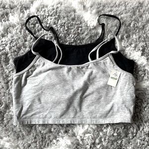 Aerie Shelf Bra Bralette x2